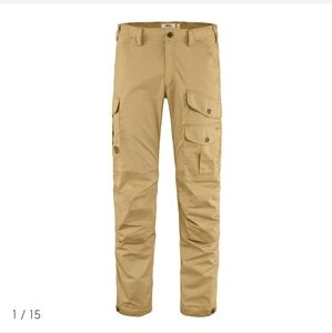 FJALLRAVEN Vidda Pro Lite Trousers  Dune Beige- 34" NWT